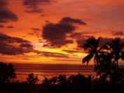 Sunset from our Lanai