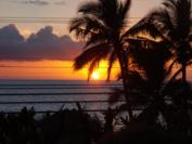 Sunset from our Lanai