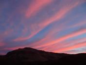 Sunset from inside Haleakala Crater