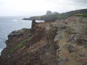 West Maui Coast - Mushroom Rock toward Kahakuloa Head